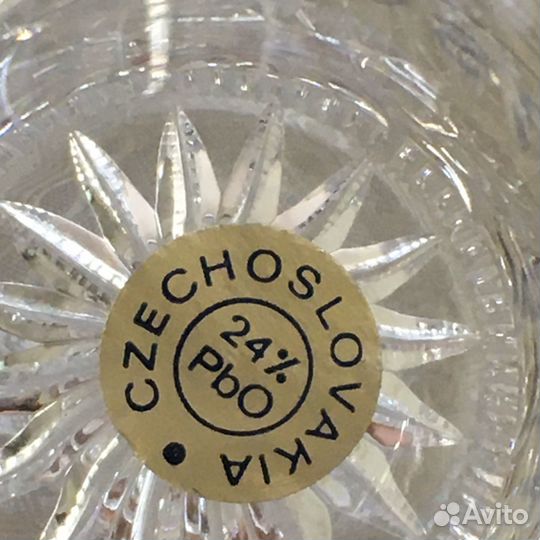 Хрустальные вазы для цветов 80-е гг