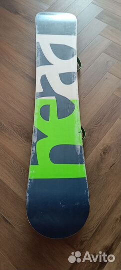 Сноуборд с креплениями 154