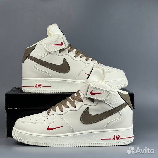 Nike Air Force 1 Height зимние с мехом