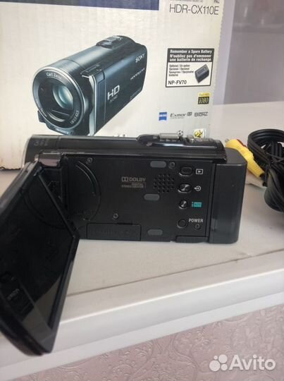 Видеокамера sony handycam hdr-cx110e