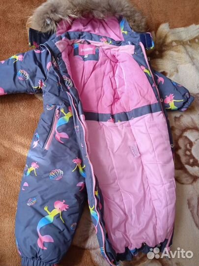 Зимний комбинезон для девочки
