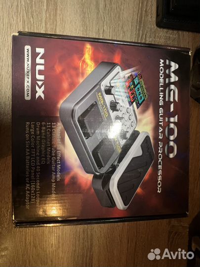 Гитарный процессор nux mg 100