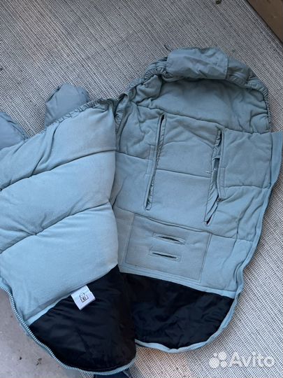 Конверт и варежки зимние leokid