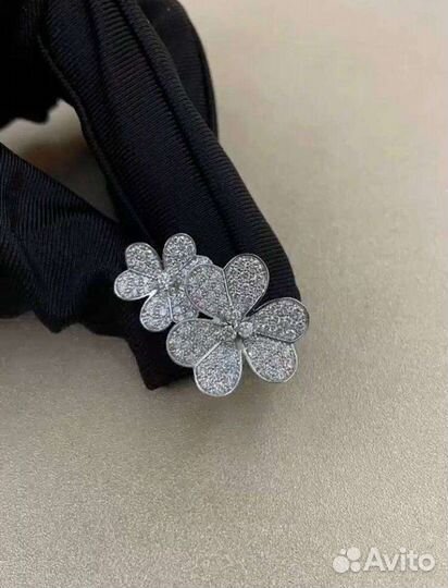 Золотое кольцоVan Cleef 14.1 гр 2.15 ct