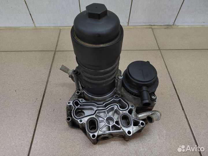 Кронштейн масляного фильтра Audi Q7, A6 С6 3,0tdi