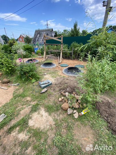 Септики из колец под ключ