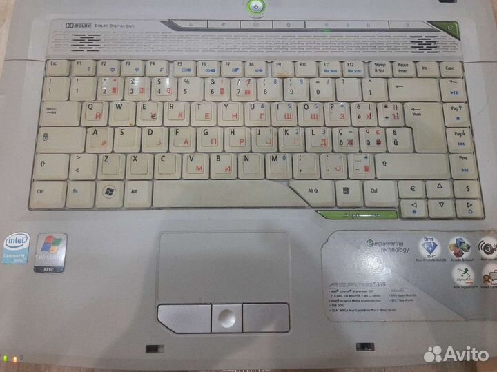 Ноутбук Acer aspire 5310
