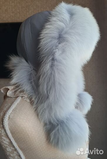 Шапка ушанка зимняя женская