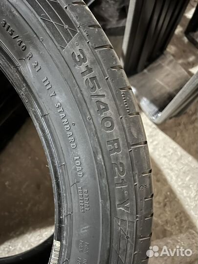 Continental ContiSportContact 5 SUV 275/45 R21 и 315/40 R21