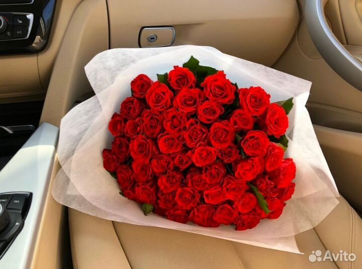 Доставка цветов 101 роза