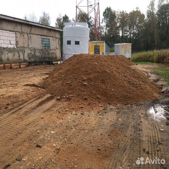 Песок карьерный с доставкой