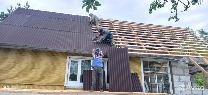 Бригада кровельщиков. Ремонт. Монтаж. Утепление