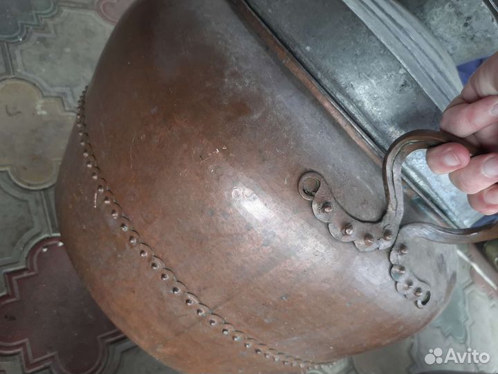 Старинная медная посуда