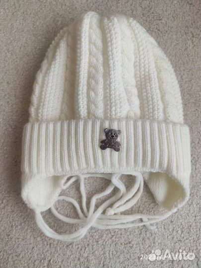 Шапка демисезонная 6-9 мес