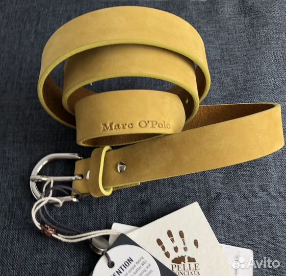 Ремень кожаный Marc O’Polo Новый