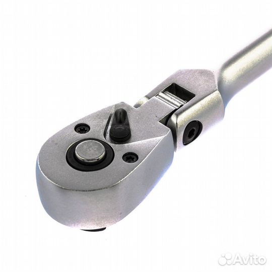 Ключ трещотка 1/2, 72 зуба, с быстрым сбросом, шар