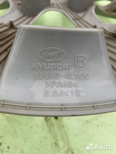 Колпаки на hyundai solaris r15