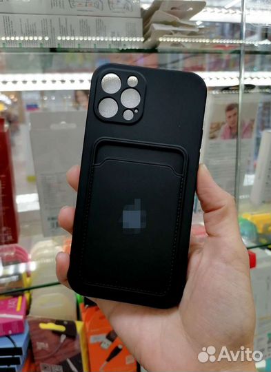 Чехлы с картхолдером на iPhone 12 Pro