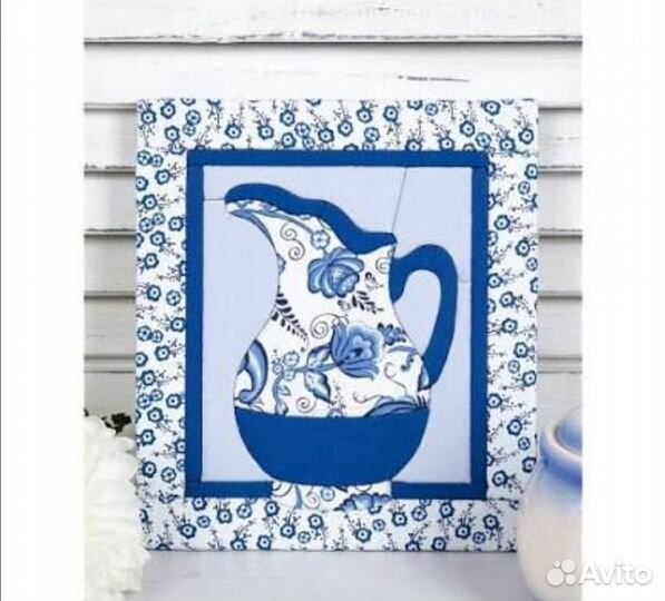 Пэчворк. Хохлома, Гжель наборы новые