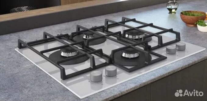 Варочная панель газовая Hotpoint Hags 61F/WH