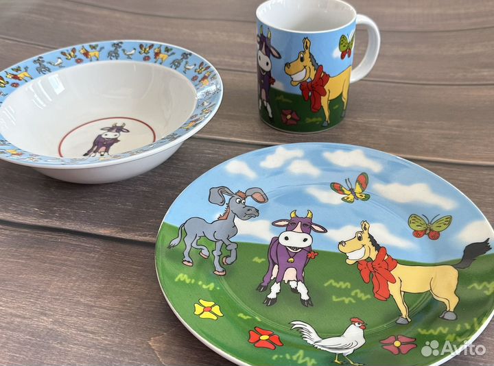 Набор детской посуды