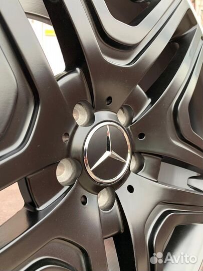 Разноширокие диски на Mercedes S-class R19 5x112