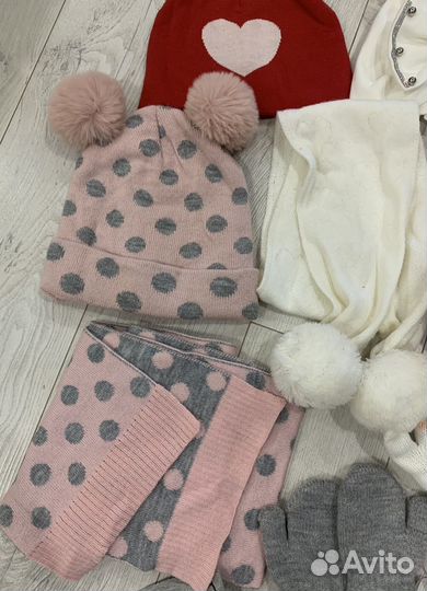 Шапки шарфы снуды варежки