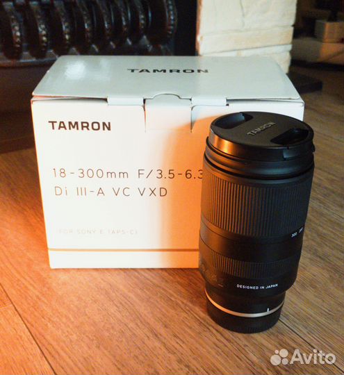 Tamron 18-300mm f/3.5-6.3 Di III-A VC VXD Sony E