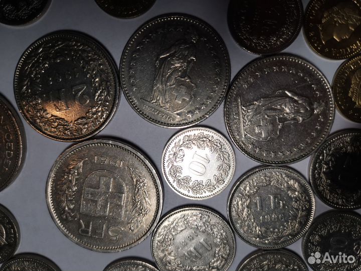 Швейцарские монеты