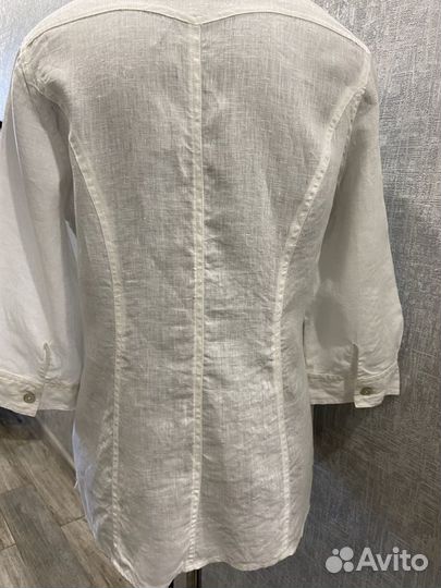 Блузка/ летний пиджак 100% лён. Замеры