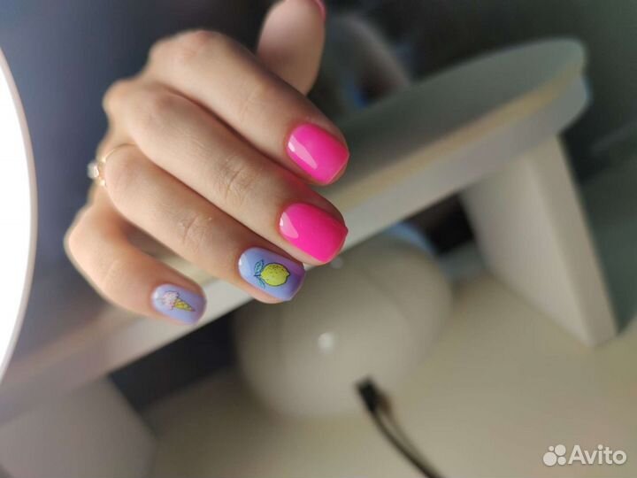 Маникюр с покрытием гель-лаком