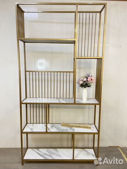 Стеллаж для книг цветов салонов красоты Monterey