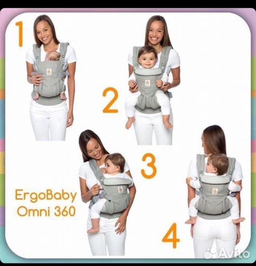 Эргорюкзак ergobaby omni 360