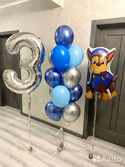 Гелиевые и воздушные шары