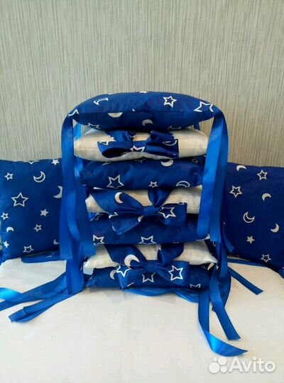 Бортики в кроватку новые