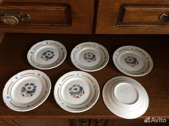Тарелки зик Конаково СССР