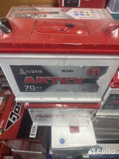 Аккумулятор aktex Asia EFB 65 Ач 550 А