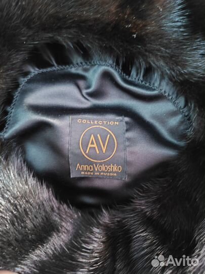 Норковый мягкий берет