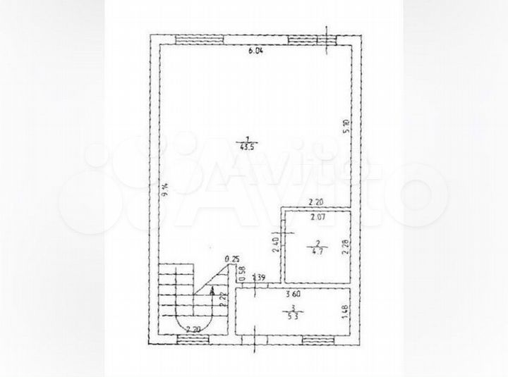 Таунхаус 110 м² на участке 3 сот.