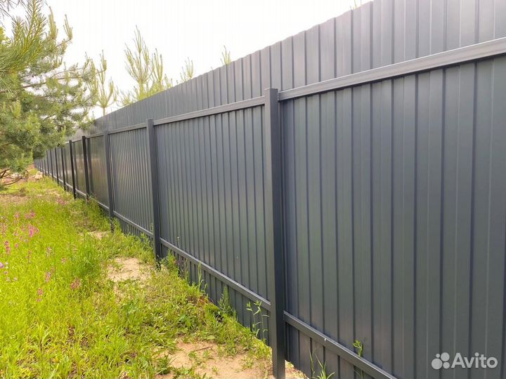 Забор под ключ