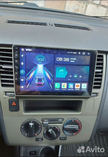 Андроид магнитола Nissan Tiida Тиида 10 дюймов