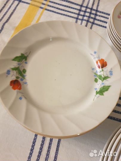 Тарелки разные советские