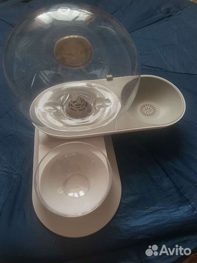 Поилка с кормушкой для кошки и мелких собак