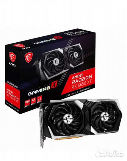 Видеокарта rx6650xt