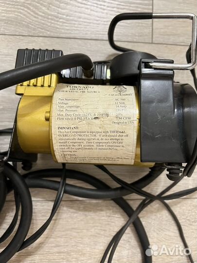 Насос автомобильный компрессор