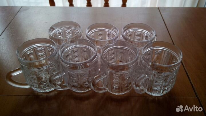 Кружки хрусталь
