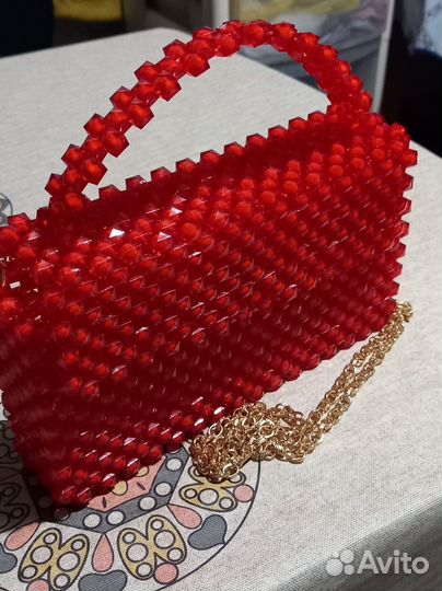 Сумка женская из бусин