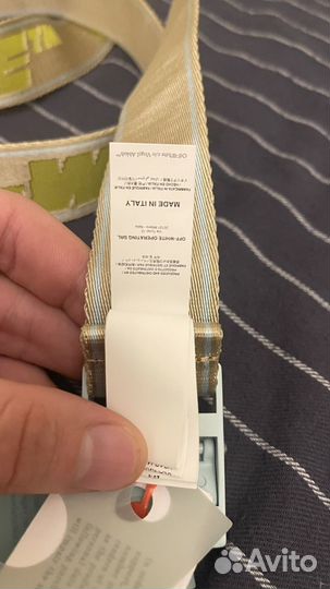 Off white ременьоригенал