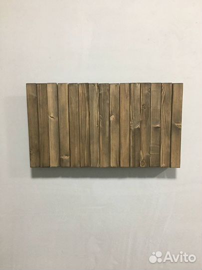 Вешалка пианино настенная с откидными рейками