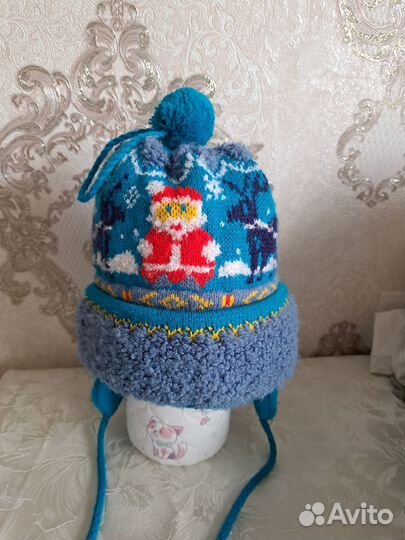 Зимняя шапка для мальчика и для девочки